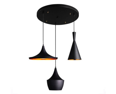 Lampe suspension nordique "Trippel"