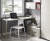 Bureau avec étagères et tiroirs