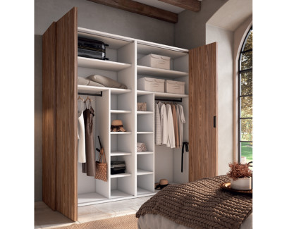 Armoire à 4 portes pliantes