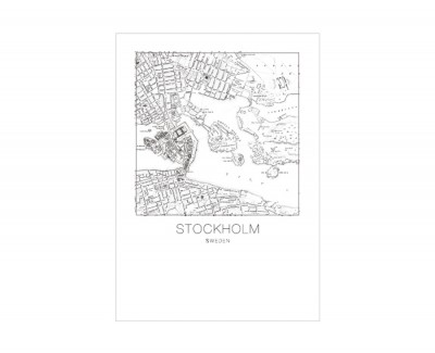 Cadre STOCKHOLM MAP